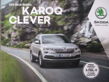 Skoda Karoq Clever TSI TDI Katalog Januar 2021