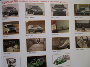 Saturn Relay 3500 V6 Prssemappe +CD USA Englisch 2005