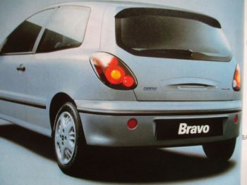 Fiat Bravo 1.4 12V 1.6 16V 1.8 16V 1.9D Bordbuch Mappe August 1995
