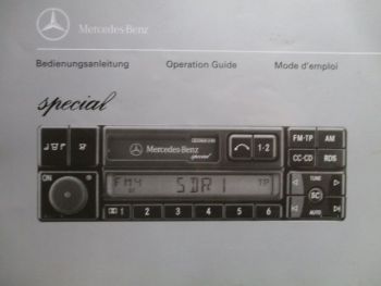 Mercedes Benz Bedienungsanleitung special Autoradio