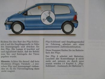 Renault Twingo Anleitung Oktober 1998