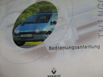 Renault Twingo Bordbuch April 2000