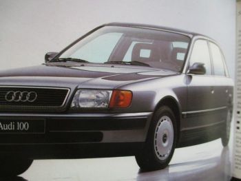 Audi 100 (C4) Betriebsanleitung Oktober 1990 74kw 85kw 98kw 128kw +Diesel 60kw