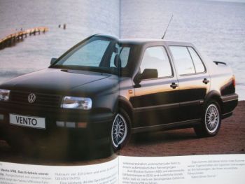 VW Vento CL GL GT GTD VR6 Katalog August 1992