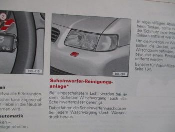 Audi A3 (Typ 8L) 110kw 132kw +Diesel 66kw 81kw 85kw November 1998+Kurzanleitung