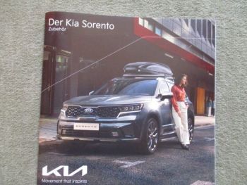Kia Sorento Zubehör Katalog Typ MQ4 April 2021