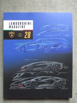 Lamborghini Magazine 1.2021 Issue 28 Aventador LP 780-4 Ultimate,Huracán STO,Jalpa,Urus