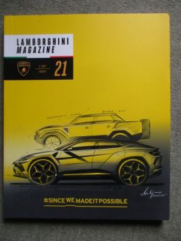 Lamborghini Magazine 2.2017 LM002 vs. Urus,Aventador Roadster S,