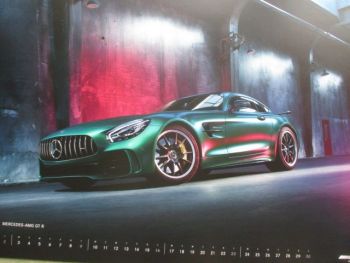 Mercedes Benz AMG Kalender 2019 GT V8 Großformat