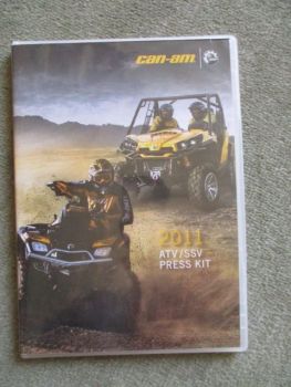 can-am ATV SSV Press Kit 2011 DVD