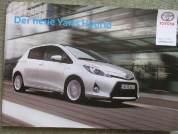 Toyota Yaris Hybrid +Life +Club +Stick +Preise Juni 2012