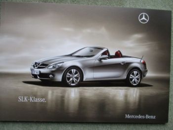 Mercedes Benz SLK-Klasse R171 200 Kompressor 300 350 Sportmotor 55AMG Katalog Dezember 2009