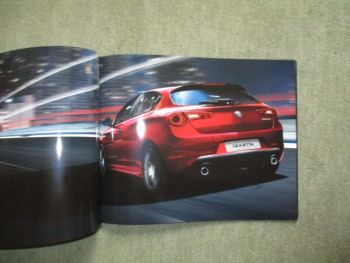 Alfa Romeo Giulietta Super +Veloce Großformat Katalog Typ940 Mai 2017