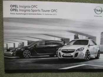 Opel Insignia OPC +Sports Tourer 10.September 2013