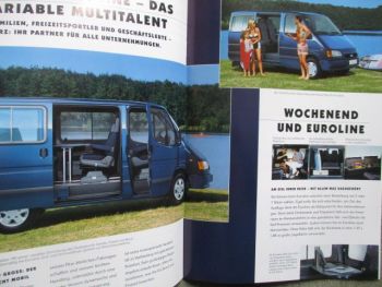 Ford Transit Tourneo Euroline Nugget Katalog August 1998