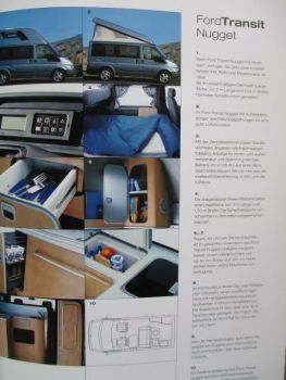 Ford Transit Euroline +Office +Nugget +Kombi +Tourneo Katalog Dezember 2002