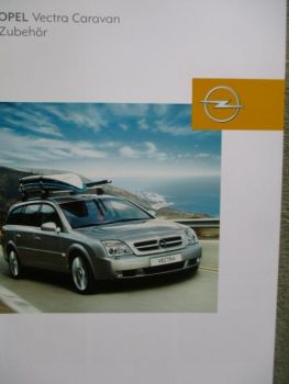 Opel Vectra Caravan Zubehör Katalog August 2003