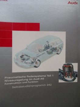 Audi SSP 242 Pneumatische Federsysteme Teil Nivauregelung im Audi A6 Konstruktion und Funktion November 2000