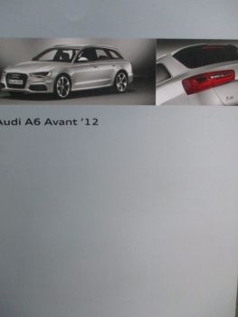 Audi A6 Avant (typ 4G) SSP 603 Juli 2011 +3.0V6 TDI Biturbo +Elektrik +Klima +Infotainment