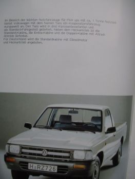 VAG VW Taro Konstruktion und Funktion SSP Nr.108 Februar 1989