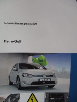 VW e-Golf VII Selbststudienprogramm Juli 2014 SSP 530