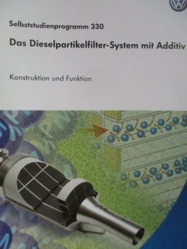 VW SSP 330 das Dieselpartikelfilter-System mit Additiv Konstruktion und Funktion Mai 2004