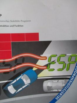 VW SSP 204 ESP Elektronisches Stabilitäts-Programm Konstruktion und Funktion Juli 1998