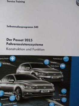VW SSP 545 Passat 2015 Elektrik Konstruktion und Funktion typ 3G April 2015