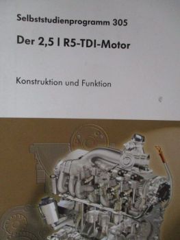 VW 2,5l R5-TDI Motor SSP 305 Konstruktion und Funktion