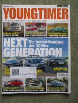 Motor Klassik Youngtimer 8+9/2021 Kaufberatung VW T5, Saab 9-5 und Volvo V70,Boxster vs. SLK vs. Z4 E85