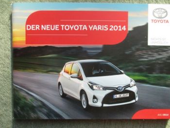 Toyota Yaris 2014 (XP13) +hybrid +Stick Juli 2014