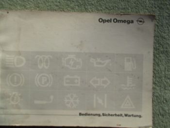 Opel Omega B +Caravan 2.0 2.5DT 2.5 3.0 CD MV6 Handbuch Juni 1996