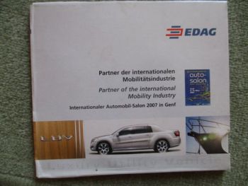 Edag Luxury Utility Vehicle by Brabus Genf 2007 Presse CD Rarität