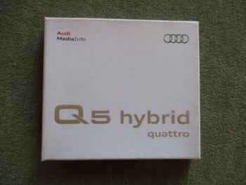 Audi Q5 hybrid quattro Pressebox +CD Juni 2011