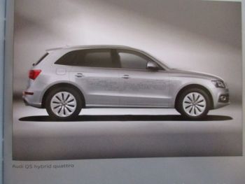 Audi Q5 hybrid quattro Pressebox +CD Juni 2011