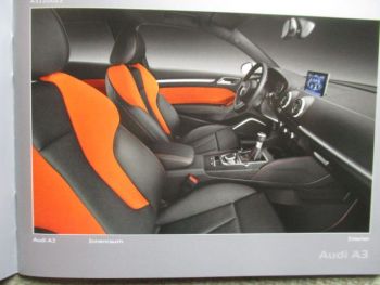 Audi A3 Typ 8V Pressebox +Stick Mai 2012