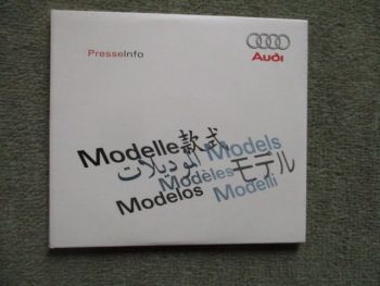 Audi Modelle Presse Information 1998 CD
