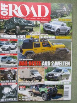 off road 8/2021 Wrangler Unlimited 4xe Rubicon,Isuzu D-Max,Subaru Outback,Ineos Grenadier,VW Tiguan eHybrid,