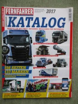 Fernfahrer Katalog 2017 156 Seiten und 133 Marken+Spezialfahrzeuge