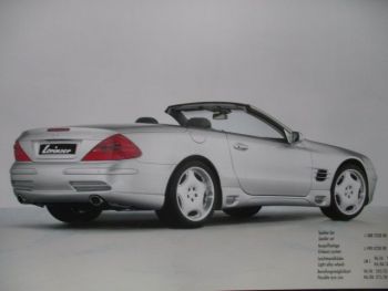 Lorinser Mercedes Benz SL R230 Katalog März 2003 +Preisliste