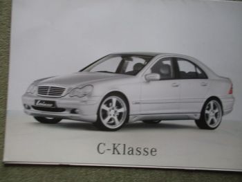 Lorinser Mercedes Benz C-Klasse W203 August 2000+Preisliste