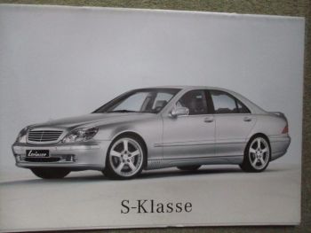 Lorinser Mercedes Benz S-Klasse April 2001 Katalog
