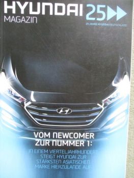 Hyundai Magazin Herbst 2016 Tucson und Santa Fe "25 Jahre",Ioniq,