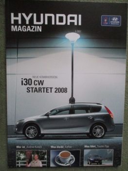 Hyundai Magazin 3/2007 i30cw,Studie Veloster,