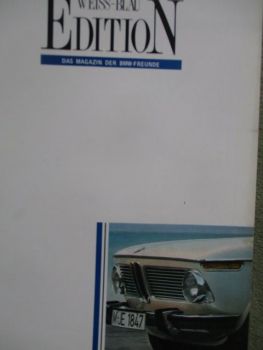 Edition Weiss Blau April 1991 neue Alpina B6 2.8 E36, 1600-2,E21 Historie +Faigel Kombi