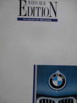 Edition Weiss Blau Dezember 1989 Umbau des E21,E3 Estate Car