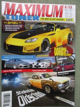 Maximum Tuner 6/2013 Honda S2000,Skyline R33 GTS-T,GT86 by GME, Acura TL TypS,Celica TA35