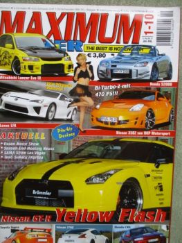 Maximum Tuner 1/2010 350Z,Lance Evolution IX,Honda S2000,Supra,370Z,CRX,Lexus LFA