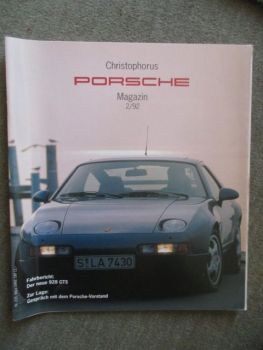 Christophorus Magazin  2/1992  Porsche 928 GTS,907 von 1967