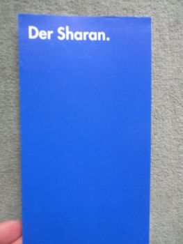 VW Sharan +Highline Preisliste Juni 1999